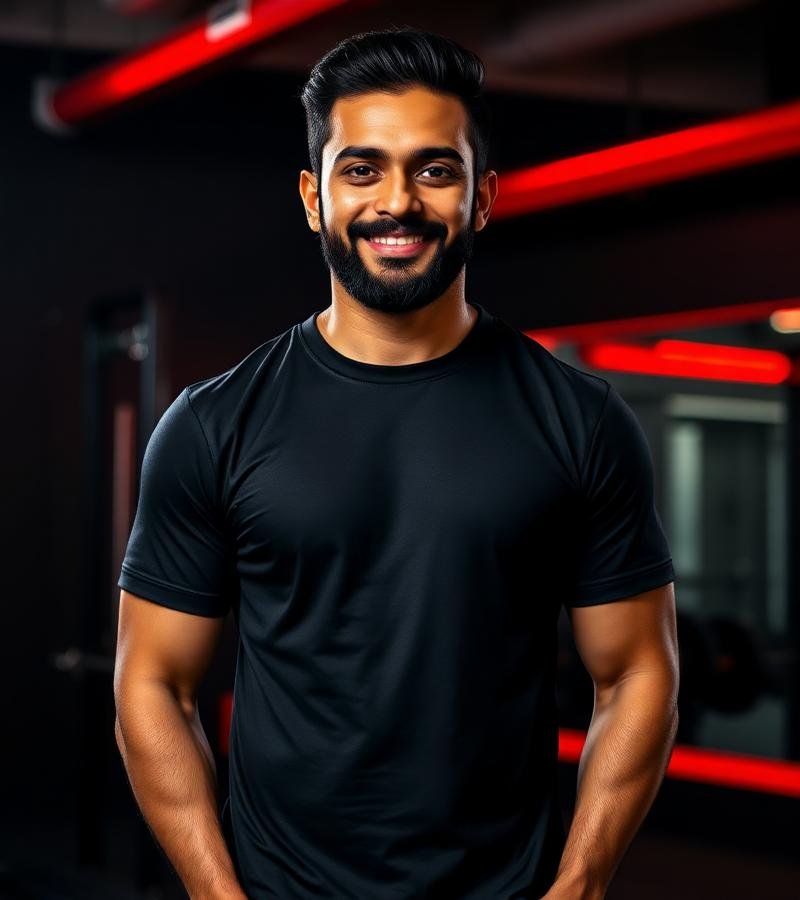 Rohan Patil training at Aayush Fitness